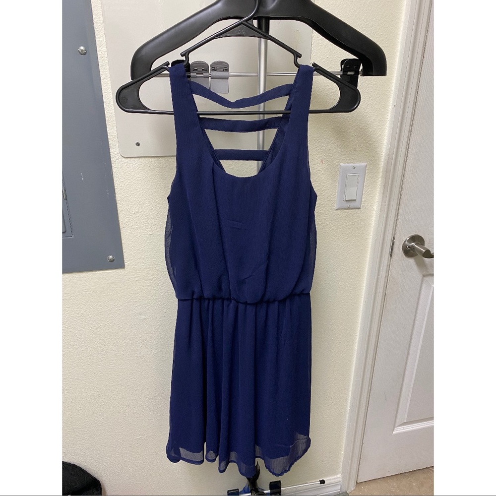 Navy blue XS Xhilaration a-line dress